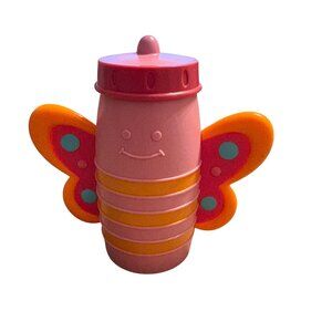 Butterfly-Themed American Girl Bitty Baby Mealtime Set Bottle